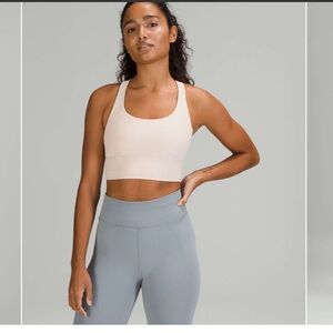 Like New Lululemon Energy Bra Longline Ribbed *Medium Support,
Chantilly